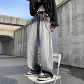 Men Jeans Gradient Jeans Men's Autumn Loose Straight Casual Pants